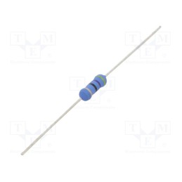50 pcs : 2-1625886-0 - Resistor: metal oxide, 47Ω, 1W, ±5%, Ø3.5x10mm, -55÷155°C