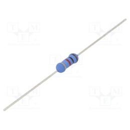 50 pcs : 3-1625885-1 - Resistor: metal oxide, 1kΩ, 1W, ±5%, Ø3.5x10mm, -55÷155°C