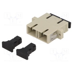 10 pcs : FA01SC2 - Connector: fiber optic, socket,coupler, multi mode duplex (MM)