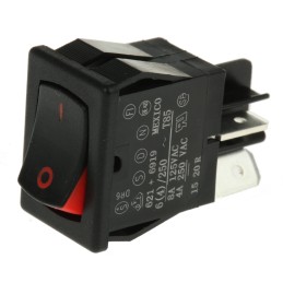 1 pcs - Carlingswitch SPST, On-None-Off Rocker Switch Panel Mount