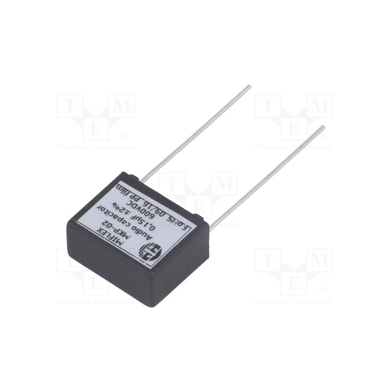 10 pcs : MKP02DH415G-B - Capacitor: polypropylene, 150nF, 600VDC, 15mm, ±2%, 18x14.5x8.5mm