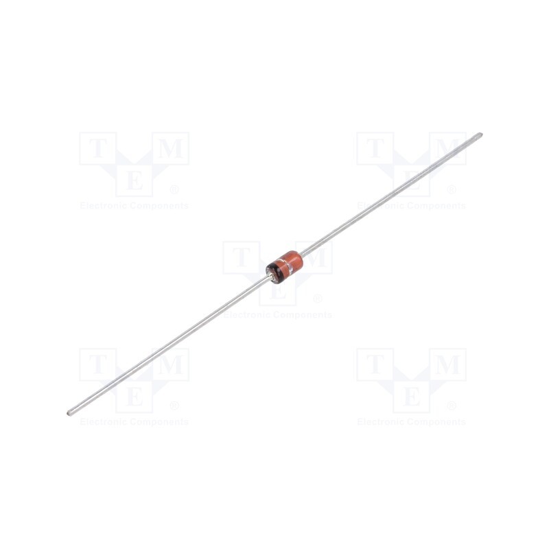 50 pcs : BZX85C4V3 R0G - Diode: Zener, 1.3W, 4.3V, 50mA, , DO41, single diode