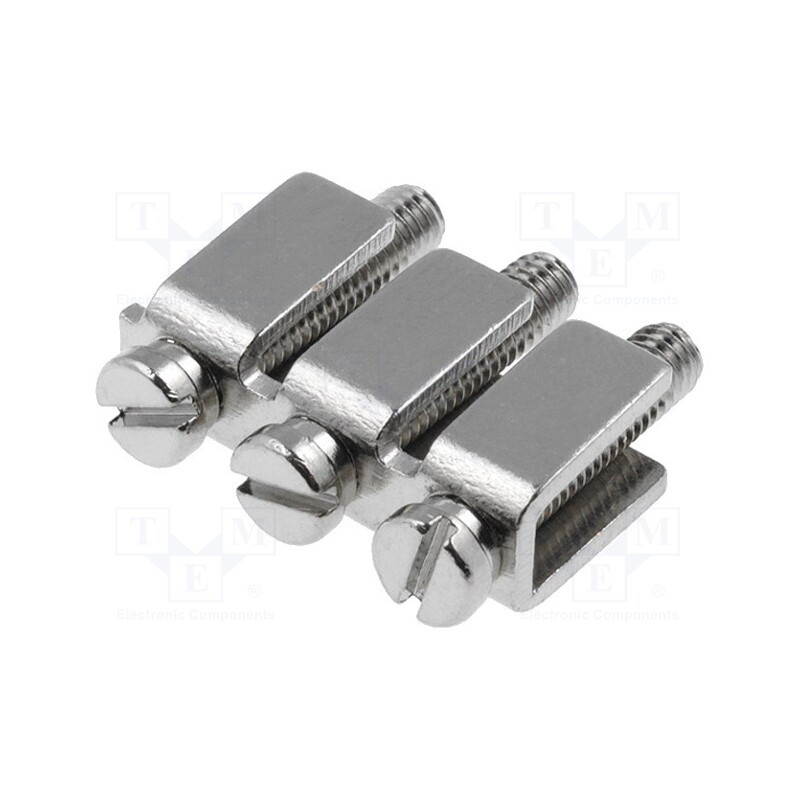 10 pcs : FBI3-6 - Screw bridge, ways: 3, PC-4