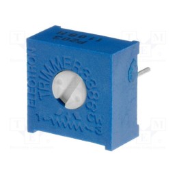 20 pcs : - Potentiometer: mounting, single turn,horizontal, 10kΩ, 500mW