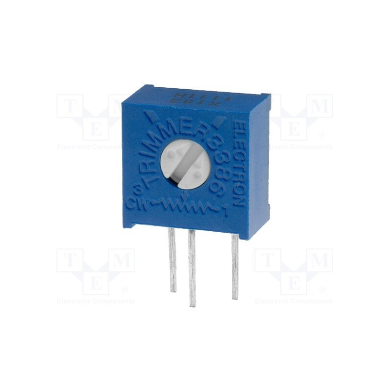 20 pcs : - Potentiometer: mounting, single turn,vertical, 2kΩ, 500mW, ±10%
