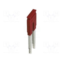 10 pcs : FBS 2-10 3005947 - Comb bridge, ways: 2, red, Width: 10mm, UL94V-0