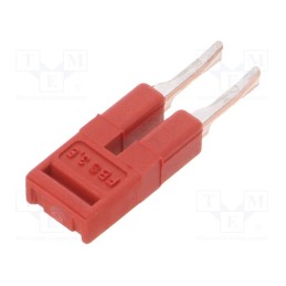 10 pcs : FBS 2-3,5 – 3213014 - Comb bridge, ways: 2, red, Width: 3.5mm, UL94V-0
