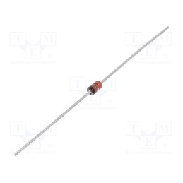 50 pcs : BZX85C27 R0G - Diode: Zener, 1.3W, 27V, 8mA, , DO41, single diode