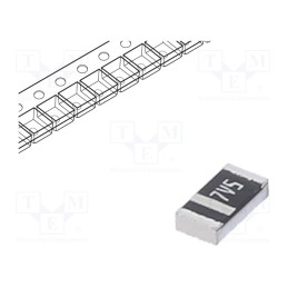 50 pcs : BZS55C7V5 RXG - Diode: Zener, 0.5W, 7.5V, 5mA, SMD, , 1206, single diode