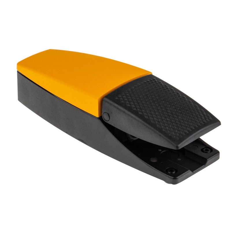 1 pcs - RS PRO Momentary Foot Switch - Die Cast Aluminium Case Material, NC/NO, 6 A @ 500 V ac Contact Current, 230V Contact