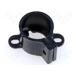 10 pcs : OBJ50 - Mounting clamp, vertical, for large capacitors fastening, D: 4mm