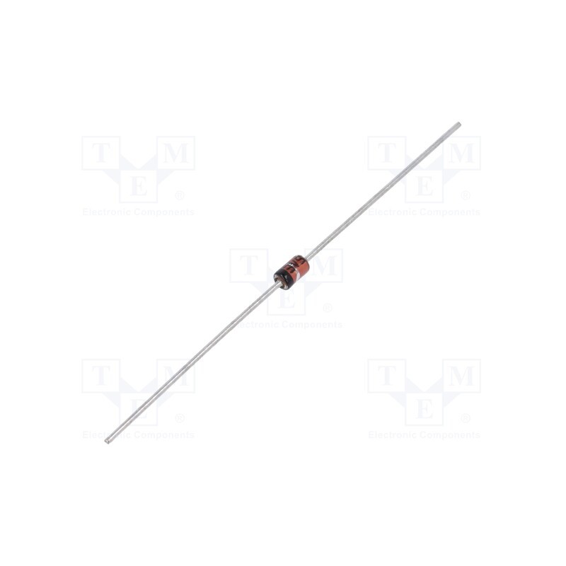 50 pcs : BZX85C3V9 R0G - Diode: Zener, 1.3W, 3.9V, 60mA, , DO41, single diode