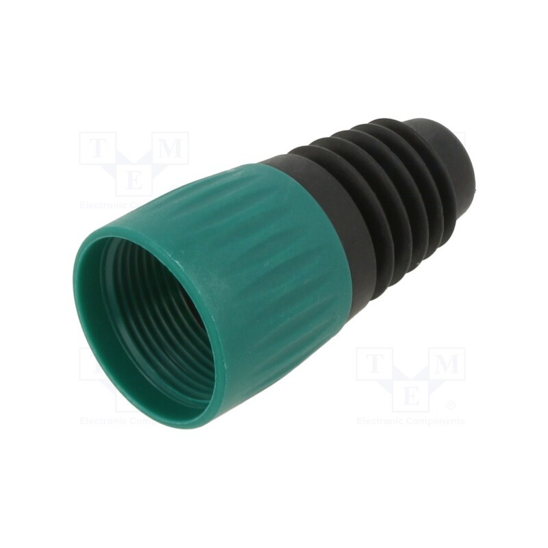 10 pcs : FC619205 - Strain relief, green, 3.5÷8mm, RAMP