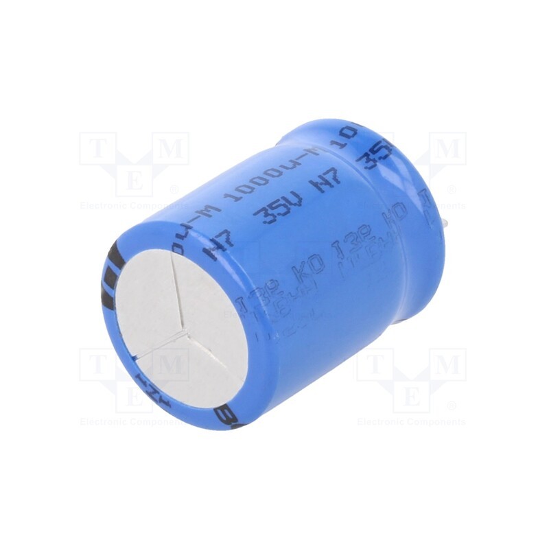 10 pcs : MAL213660102E3 - Capacitor: electrolytic, THT, 1000uF, 35VDC, Ø16x20mm, Pitch: 7.5mm