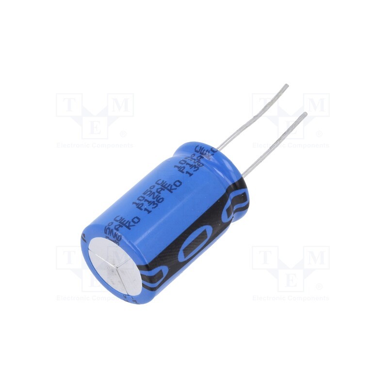 10 pcs : MAL213638471E3 - Capacitor: electrolytic, THT, 470uF, 63VDC, Ø16x25mm, Pitch: 7.5mm