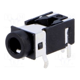 10 pcs : FC68125 - Socket, Jack 3,5mm, female, stereo special, ways: 4, THT, W: 7.1mm