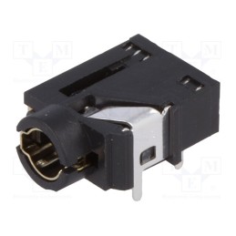 10 pcs : FC68129 - Socket, Jack 3,5mm, female, stereo special,with triple switch