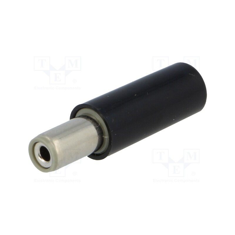 10 pcs : FC68147 DCPP1 - Plug, DC supply, female, 5.5/2.1mm, 5.5mm, 2.1mm, for cable, 9.5mm