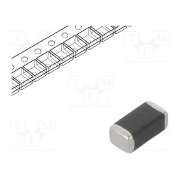 10 pcs : B72520E0140K062 - Varistor: multilayer, SMD, 1206, 14VAC, 18VDC, 0.5J, 200A, 38V, 8mW