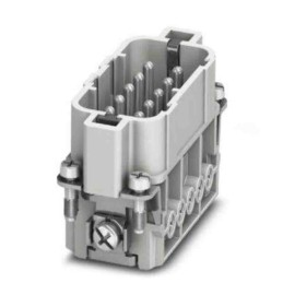 1 pcs - Phoenix Contact Heavy Duty Power Connector Module, 16A, Male, HC Series, 10 Contacts