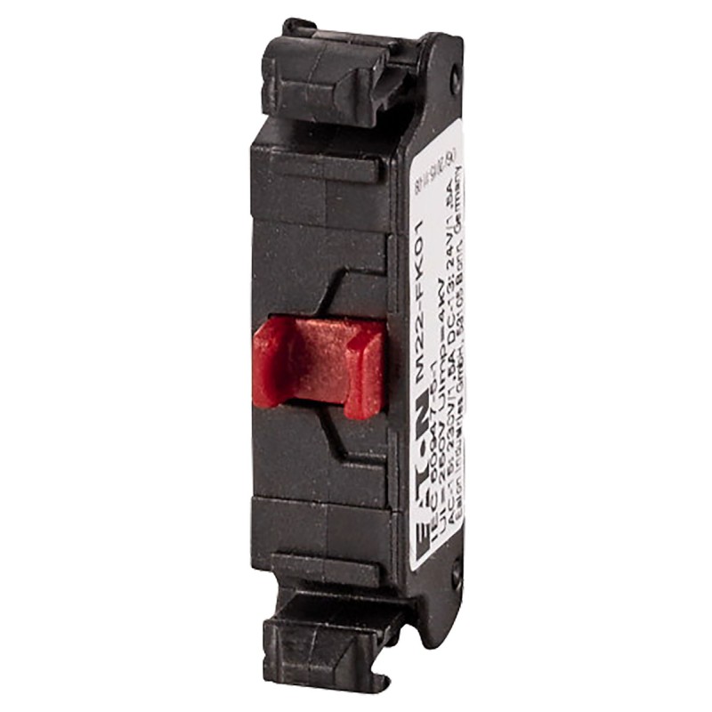 1 pcs - Eaton RMQ Titan M22 Series Contact Block, 230 V ac, 24V dc, 1NC