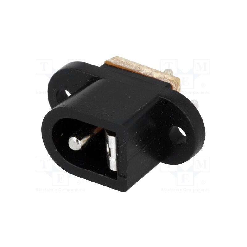 10 pcs : FC681492 - Socket, DC supply, male, 5.5/2.1mm, 5.5mm, 2.1mm, soldering, 5A