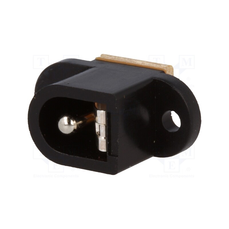 10 pcs : FC681493 - Socket, DC supply, male, 5.5/2.5mm, 5.5mm, 2.5mm, soldering, 5A