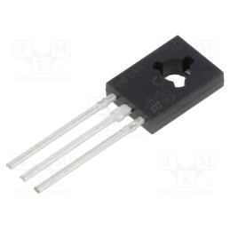 10 pcs : BD139 - Transistor: NPN, bipolar, 80V, 1.5A, 12.5W, SOT32