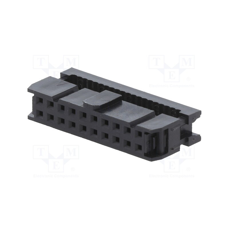 20 pcs : FCS-C1-20-G - Plug, IDC, female, PIN: 20, without strain relief, IDC, 1.27mm