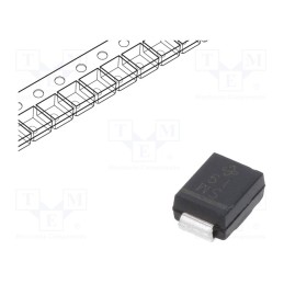 20 pcs : S2M-E3/52T - Diode: rectifying, SMD, 1kV, 1.5A, SMB, Ufmax: 1.15V, Ifsm: 50A