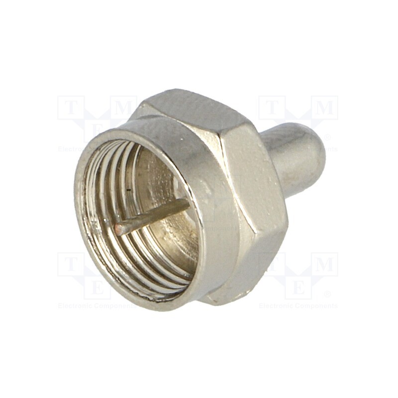 10 pcs : FF20L - Terminator, F, male, 75Ω