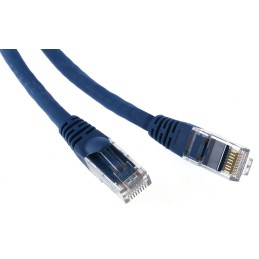 1 pcs - RS PRO Cat6 Male RJ45 to Male RJ45 Ethernet Cable, U/UTP, Blue LSZH Sheath, 5m