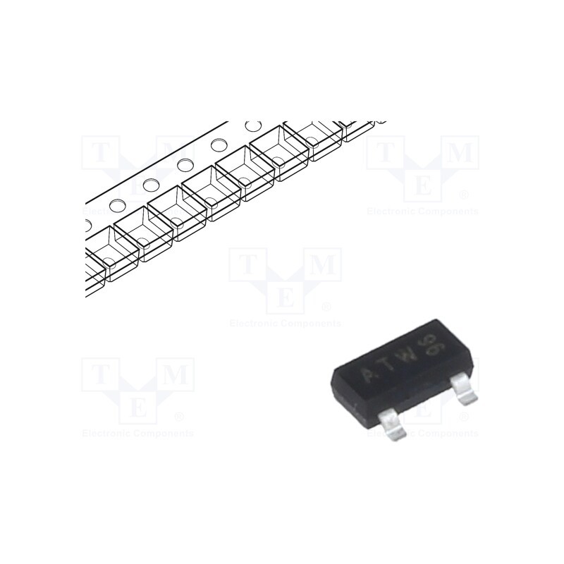 20 pcs : TL431BFDT,215 - IC: voltage reference source, 2.495V, ±0.5%, SOT23,