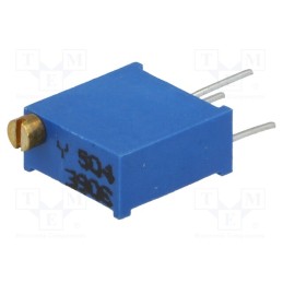 20 pcs : T910Y-500K - Potentiometer: mounting, multiturn, 500kΩ, 500mW, THT, ±10%, linear