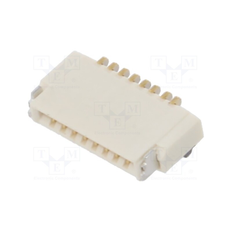 20 pcs : FFC2B28-08-G - Connector: FFC/FPC, horizontal, PIN: 8, ZIF, SMT, 30V, 0.4A, -25÷85°C