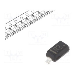 50 pcs : MBR0520-TP - Diode: Schottky switching, SMD, 20V, 500mA, SOD123,
