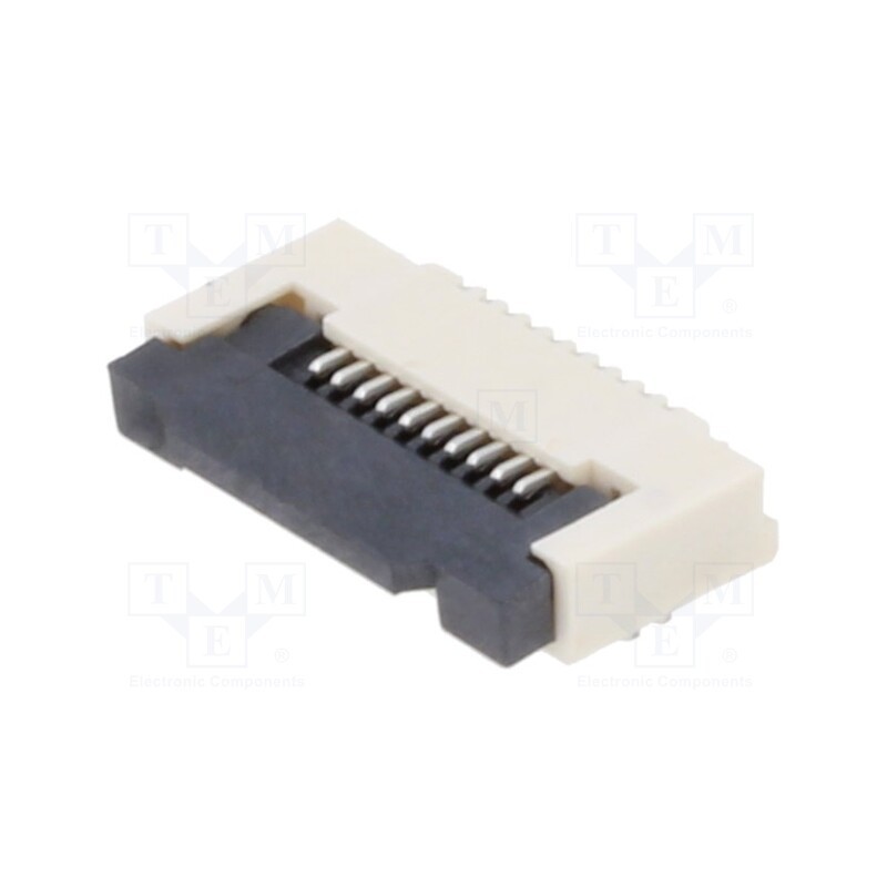 20 pcs : FFC2B35-10-T - Connector: FFC/FPC, horizontal, PIN: 10, ZIF, SMT, 50V, 0.4A, tinned