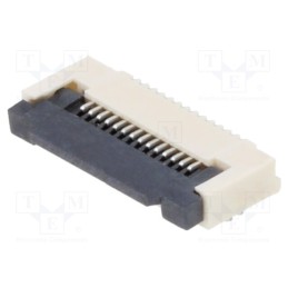 20 pcs : FFC2B35-14-T - Connector: FFC/FPC, horizontal, PIN: 14, ZIF, SMT, 50V, 0.4A, tinned