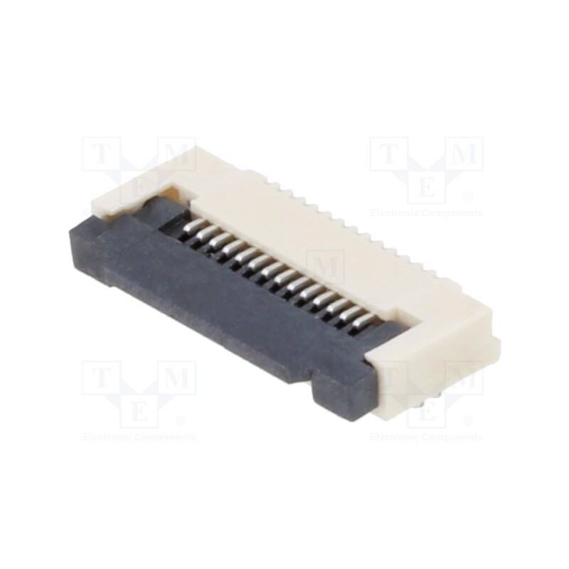 20 pcs : FFC2B35-14-T - Connector: FFC/FPC, horizontal, PIN: 14, ZIF, SMT, 50V, 0.4A, tinned
