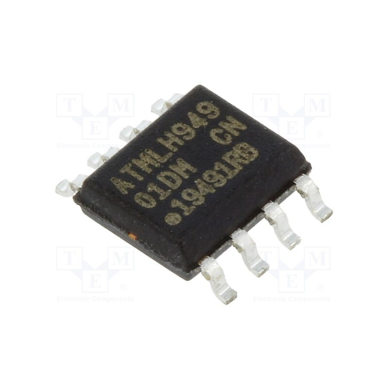 10 pcs : AT24C01D-SSHM-B - IC: EEPROM memory, 1kbEEPROM, 2-wire,I2C, 128x8bit, 1.7÷3.6V, 1MHz