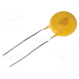 50 pcs : - Varistor: metal-oxide, THT, 275VAC, 350VDC, 430V, ±10%, 4.5kA, 136J