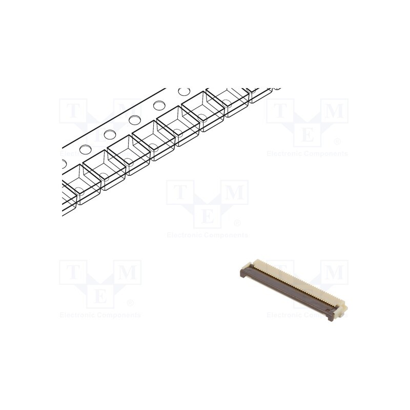 10 pcs : FH12-45S-0.5SH(55) - Connector: FFC/FPC, horizontal, PIN: 45, bottom contacts,ZIF, SMT