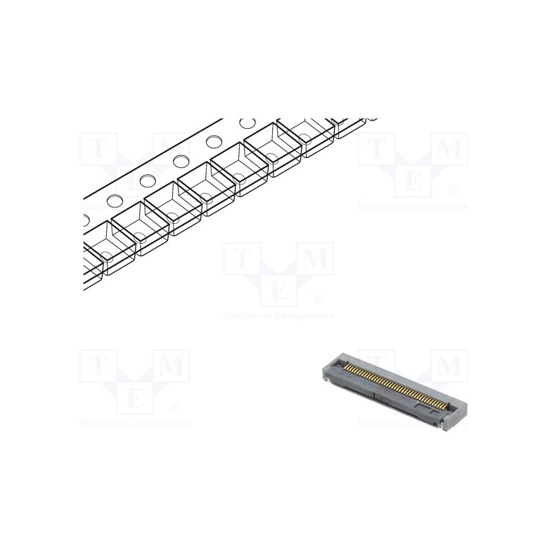 10 pcs : FH28-40S-0.5SH(07) - Connector: FFC/FPC, horizontal, PIN: 40, bottom contacts,ZIF, SMT