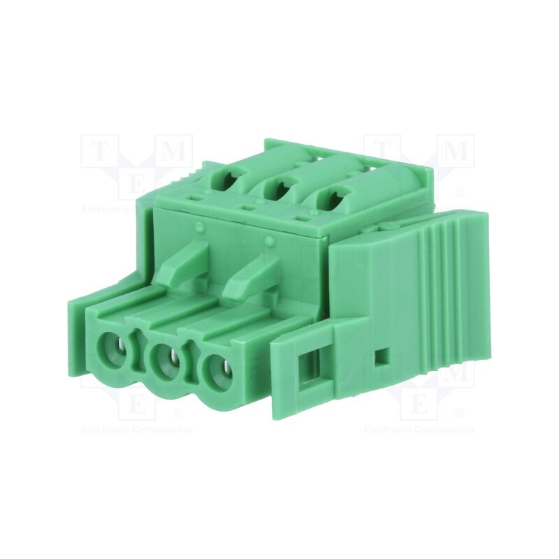 10 pcs : FKC 2,5/ 3-ST-5,08-RF 1925702 - Pluggable terminal block, Contacts ph: 5.08mm, ways: 3, straight
