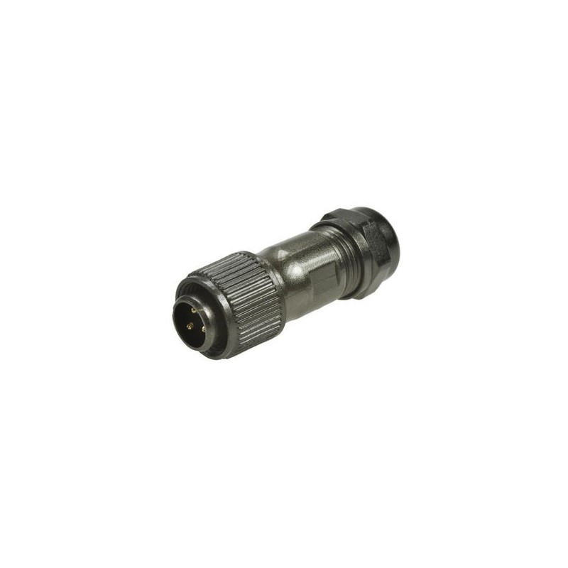 1 pcs - RS PRO Circular Connector, 3 Contacts, Cable Mount, Plug, Male, IP67