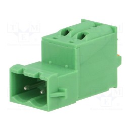10 pcs : FKIC 2,5/ 2-ST-5,08-RN 1925867 - Pluggable terminal block, Contacts ph: 5.08mm, ways: 2, straight