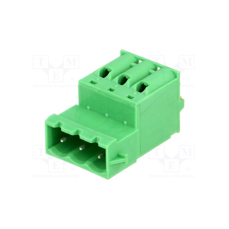 10 pcs : FKIC 2,5/ 3-ST-5,08-RN 1925870 - Pluggable terminal block, Contacts ph: 5.08mm, ways: 3, straight