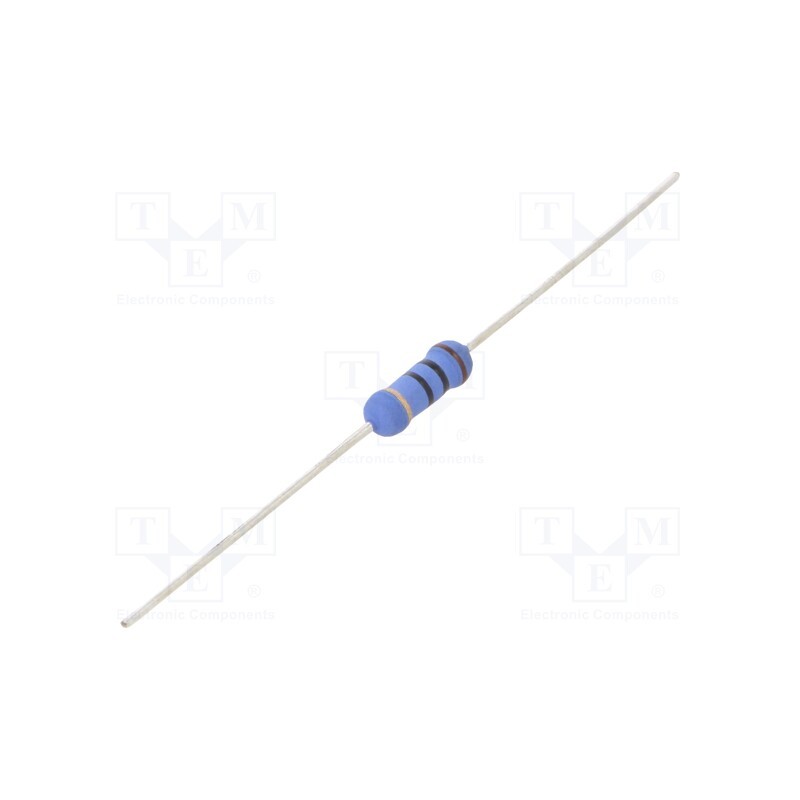 50 pcs : 1-1625885-4 - Resistor: metal oxide, 10Ω, 1W, ±5%, Ø3.5x10mm, -55÷155°C