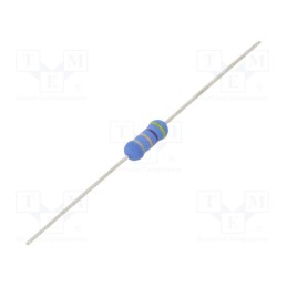 50 pcs : 2-1625886-2 - Resistor: metal oxide, 4.7Ω, 1W, ±5%, Ø3.5x10mm, -55÷155°C