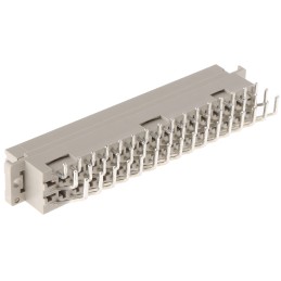 20 pcs - HARTING 09 06 48 Way 5.08mm Pitch, Type F Class C2, 3 Row, Right Angle DIN 41612 Connector, Socket